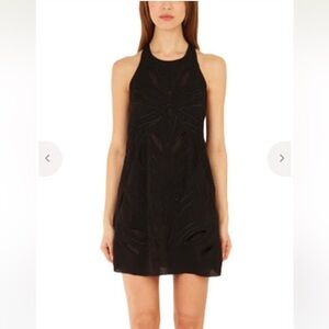 IRO Irene Mini Dress Black XS